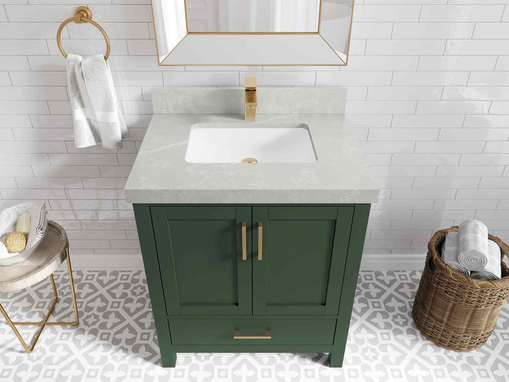 Malibu 30 in. W x 22 in. D Single Sink Bathroom Vanity - photo 32