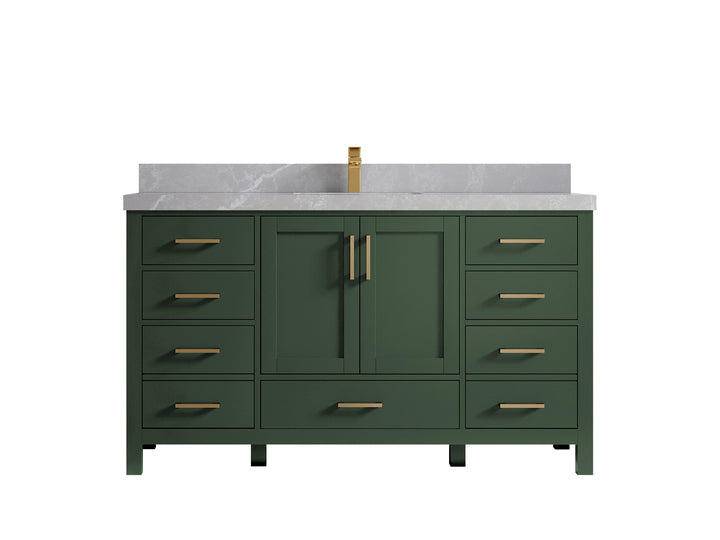 Malibu 60 in. W x 22 in. D Single Sink Bathroom Vanity - photo 33
