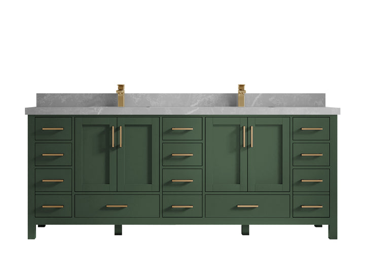 Malibu 84 in. W x 22 in. D Double Sink Bathroom Vanity - photo 33