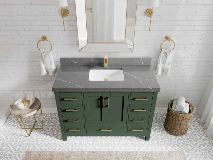 Malibu 48 in. W x 22 in. D Single Sink Bathroom Vanity - photo 34