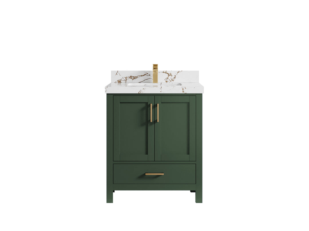 Malibu 30 in. W x 22 in. D Single Sink Bathroom Vanity