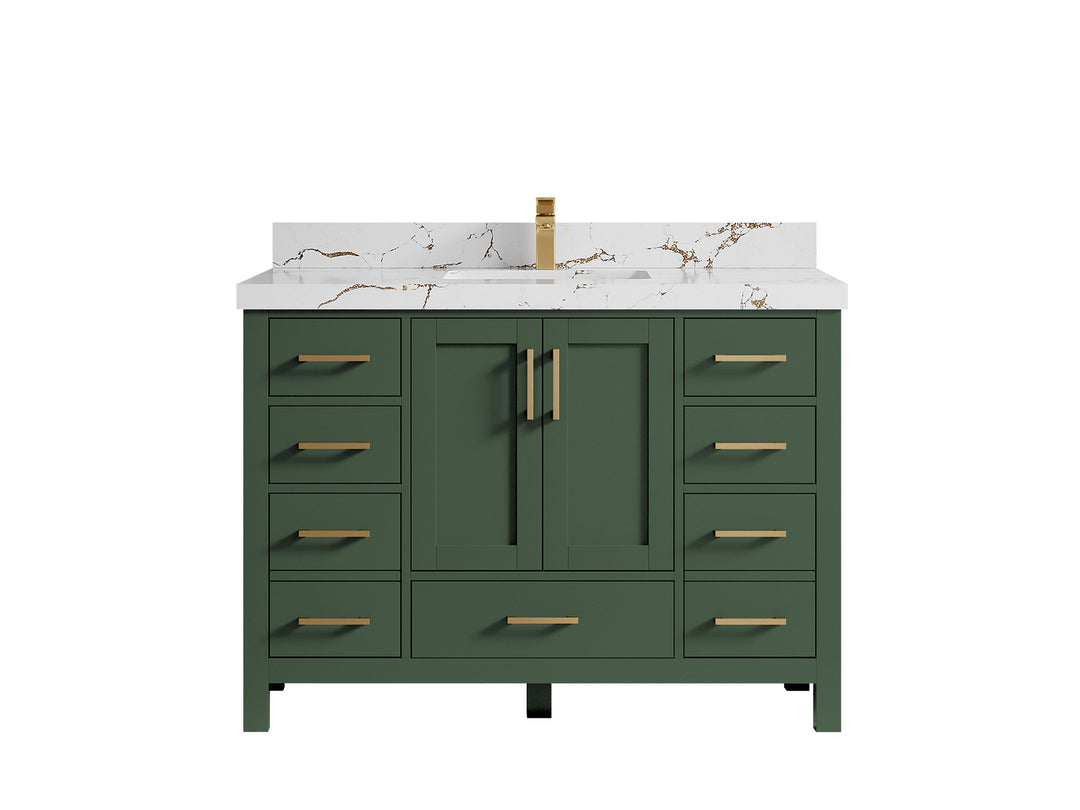 Malibu 48 in. W x 22 in. D Single Sink Bathroom Vanity