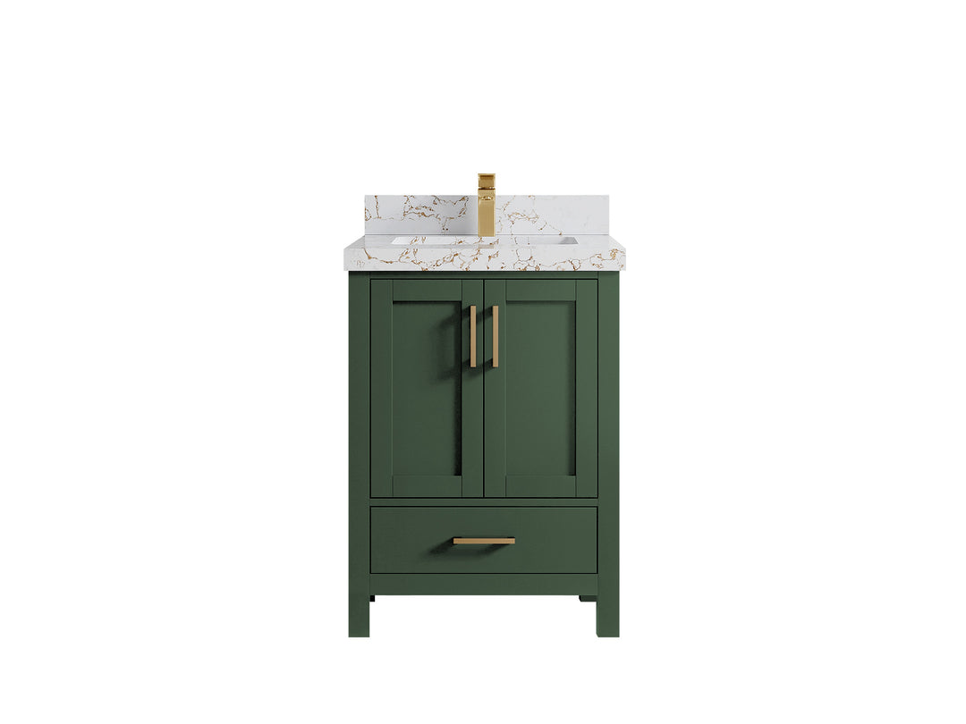 Malibu 24 in. W x 22 in. D Single Sink Bathroom Vanity