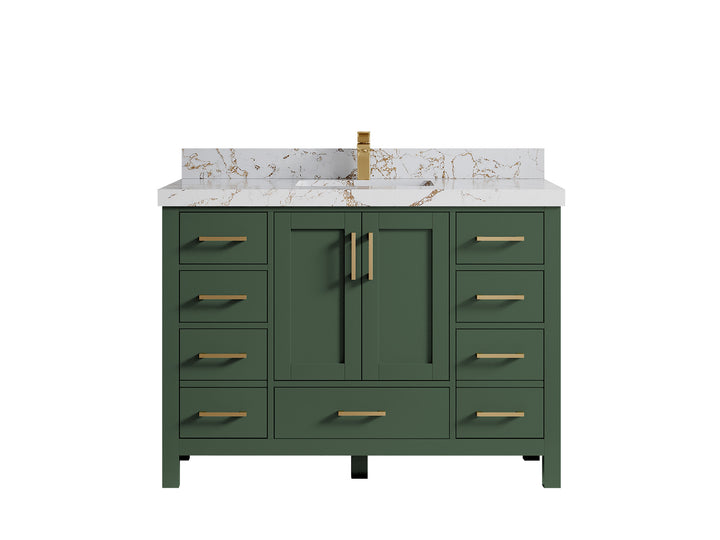 Malibu 48 in. W x 22 in. D Single Sink Bathroom Vanity - photo 39