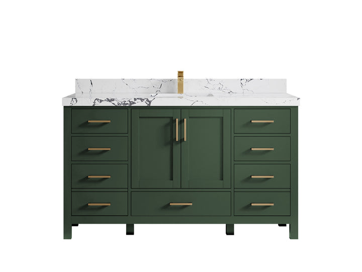 Malibu 60 in. W x 22 in. D Single Sink Bathroom Vanity - photo 41