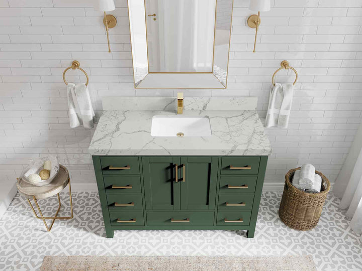 Malibu 48 in. W x 22 in. D Single Sink Bathroom Vanity - photo 44