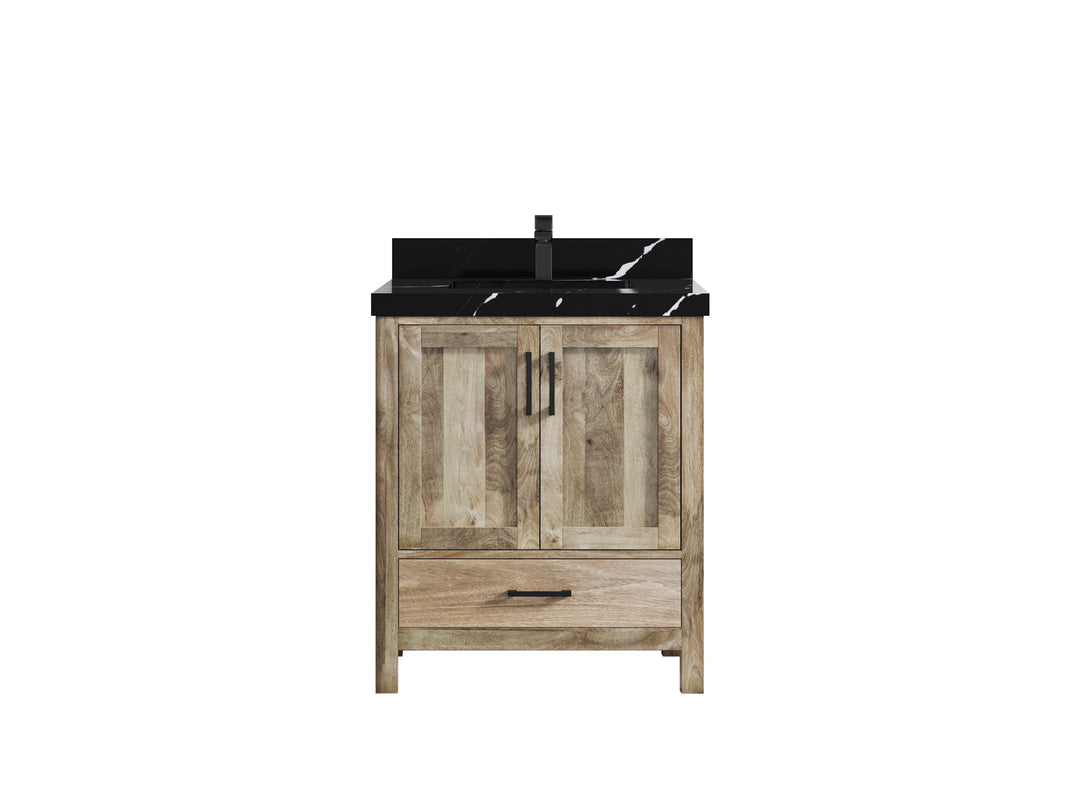 Malibu Mango Wood 30 in. W x 22 in. D Single Sink Bathroom Vanity