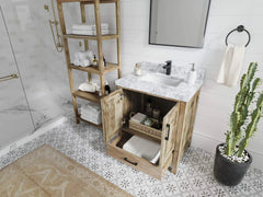 Malibu Mango Wood 30 in. W x 22 in. D Single Sink Bathroom Vanity - photo 3