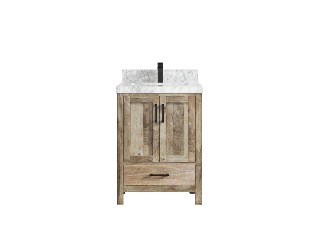 Malibu Mango Wood 24 in. W x 22 in. D Single Sink Bathroom Vanity