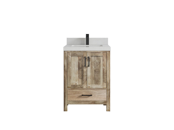 Malibu Mango Wood 24 in. W x 22 in. D Single Sink Bathroom Vanity - photo 21