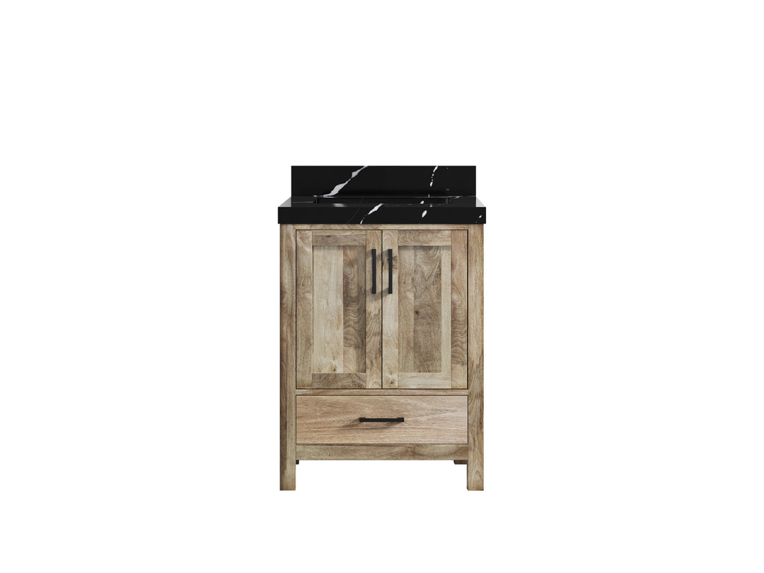 Malibu Mango Wood 24 in. W x 22 in. D Single Sink Bathroom Vanity