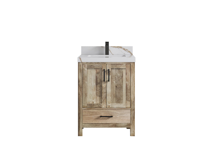 Malibu Mango Wood 24 in. W x 22 in. D Single Sink Bathroom Vanity - photo 47