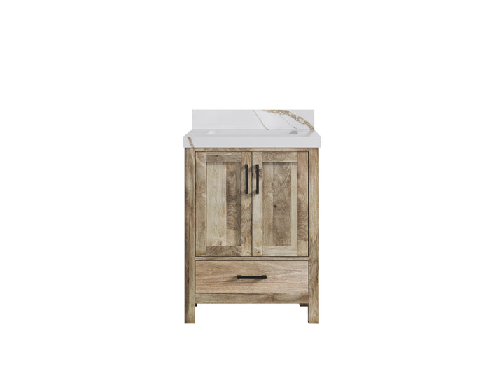 Malibu Mango Wood 24 in. W x 22 in. D Single Sink Bathroom Vanity - photo 48