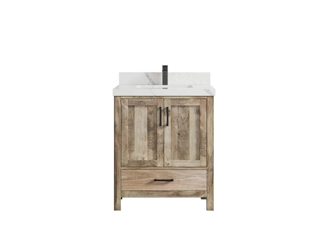 White Washed Bathroom Cabinet - photo 7