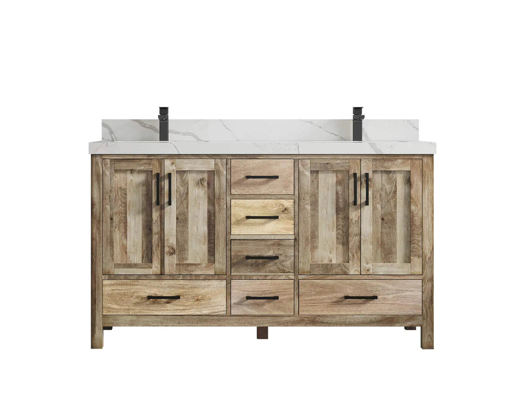 White Washed Bathroom Cabinet - photo 15