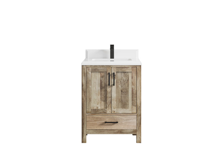 Malibu Mango Wood 24 in. W x 22 in. D Single Sink Bathroom Vanity - photo 27
