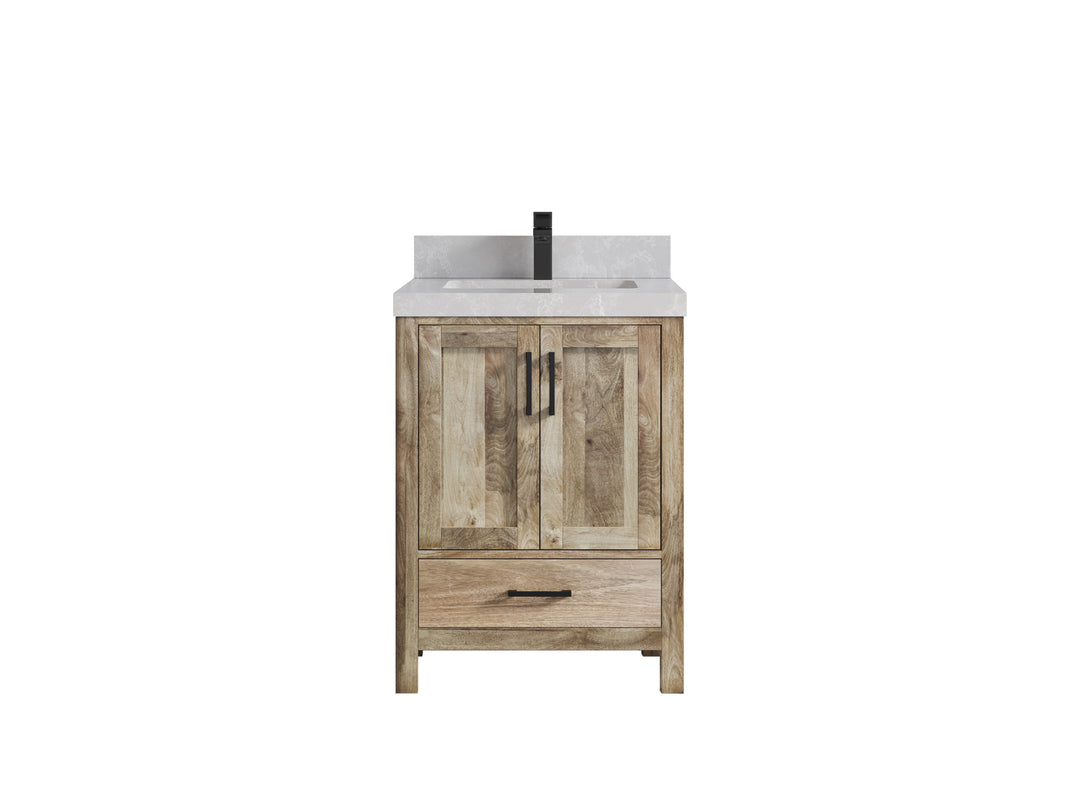 Malibu Mango Wood 24 in. W x 22 in. D Single Sink Bathroom Vanity