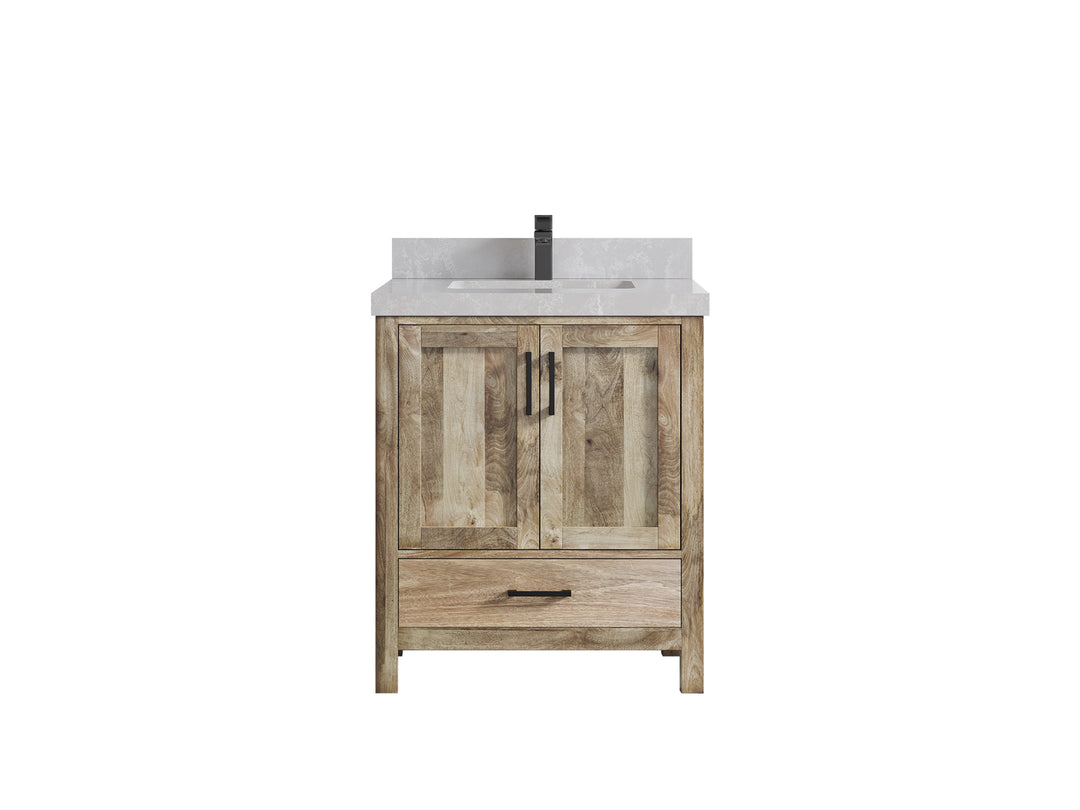 Malibu Mango Wood 30 in. W x 22 in. D Single Sink Bathroom Vanity