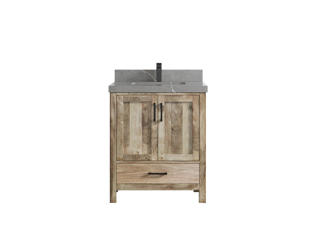 Malibu Mango Wood 30 in. W x 22 in. D Single Sink Bathroom Vanity