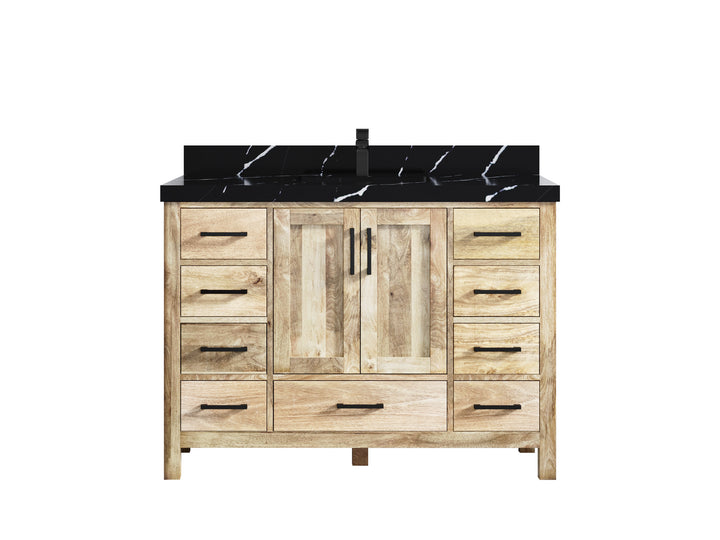 Malibu Mango Wood 48 in. W x 22 in. D Single Sink Bathroom Vanity - photo 17