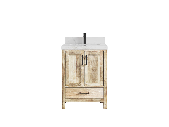 Malibu Mango Wood 24 in. W x 22 in. D Single Sink Bathroom Vanity - photo 20