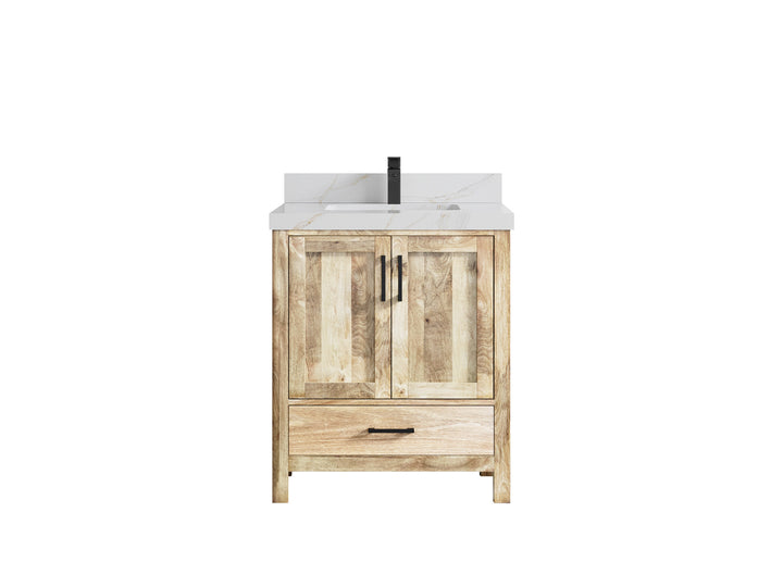 Malibu Mango Wood 30 in. W x 22 in. D Single Sink Bathroom Vanity - photo 26