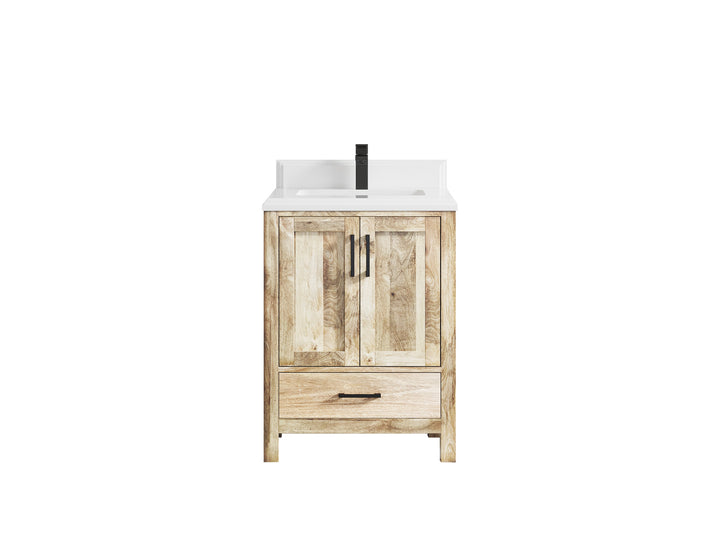 Malibu Mango Wood 24 in. W x 22 in. D Single Sink Bathroom Vanity - photo 34