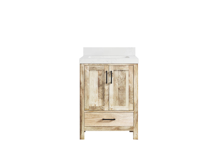 Malibu Mango Wood 24 in. W x 22 in. D Single Sink Bathroom Vanity - photo 37
