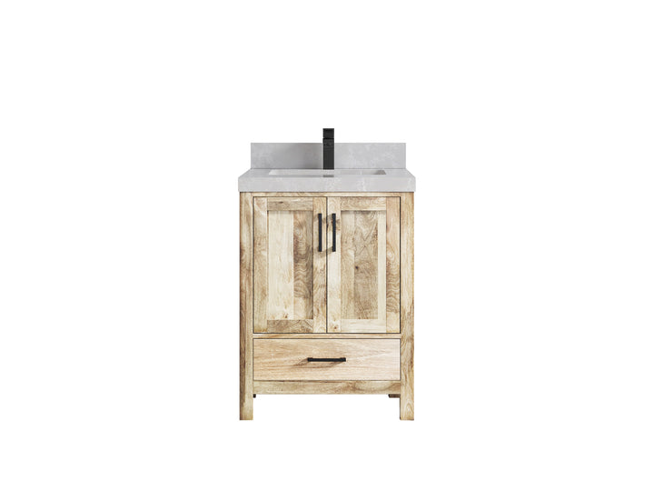 Malibu Mango Wood 24 in. W x 22 in. D Single Sink Bathroom Vanity - photo 38