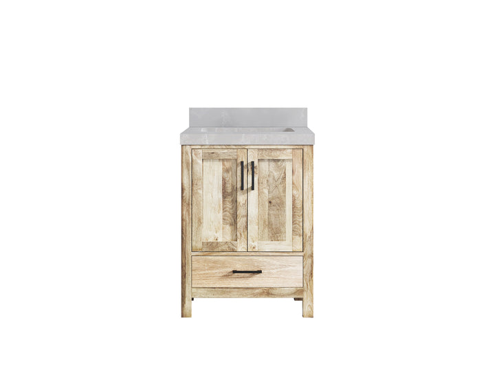 Malibu Mango Wood 24 in. W x 22 in. D Single Sink Bathroom Vanity - photo 39