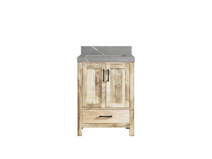 Malibu Mango Wood 24 in. W x 22 in. D Single Sink Bathroom Vanity - photo 41