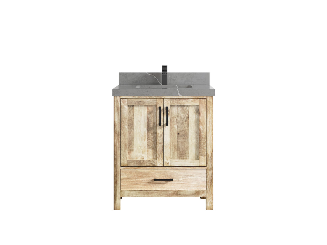 Malibu Mango Wood 30 in. W x 22 in. D Single Sink Bathroom Vanity