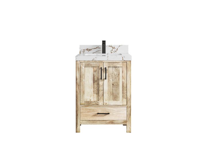 Malibu Mango Wood 24 in. W x 22 in. D Single Sink Bathroom Vanity - photo 42