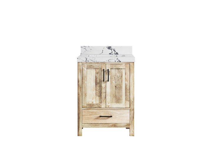 Malibu Mango Wood 24 in. W x 22 in. D Single Sink Bathroom Vanity - photo 2