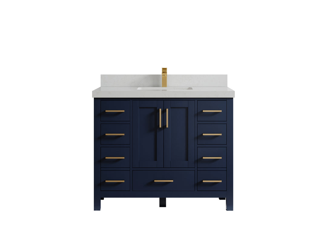 Malibu 42 in. W x 22 in. D Single Sink Bathroom Vanity