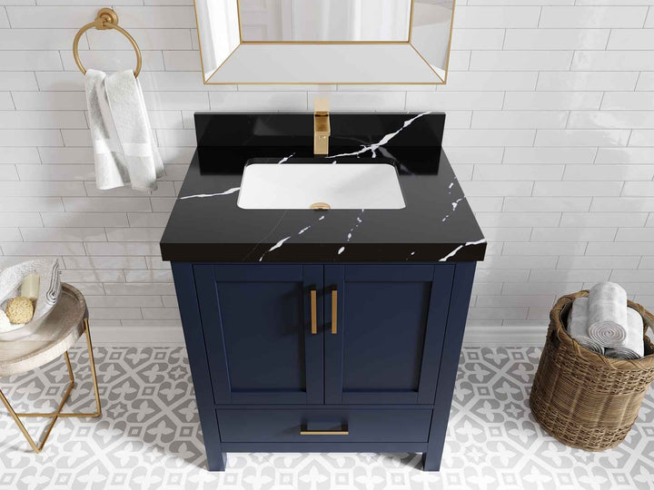 Malibu 30 in. W x 22 in. D Single Sink Bathroom Vanity - photo 8