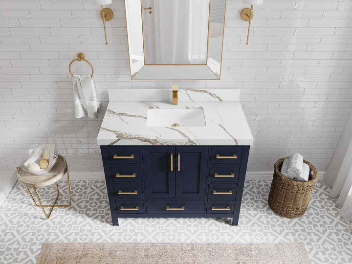 Malibu 42 in. W x 22 in. D Single Sink Bathroom Vanity - photo 14