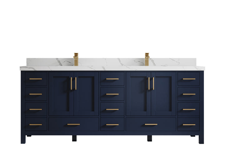 Malibu 84 in. W x 22 in. D Double Sink Bathroom Vanity - photo 17