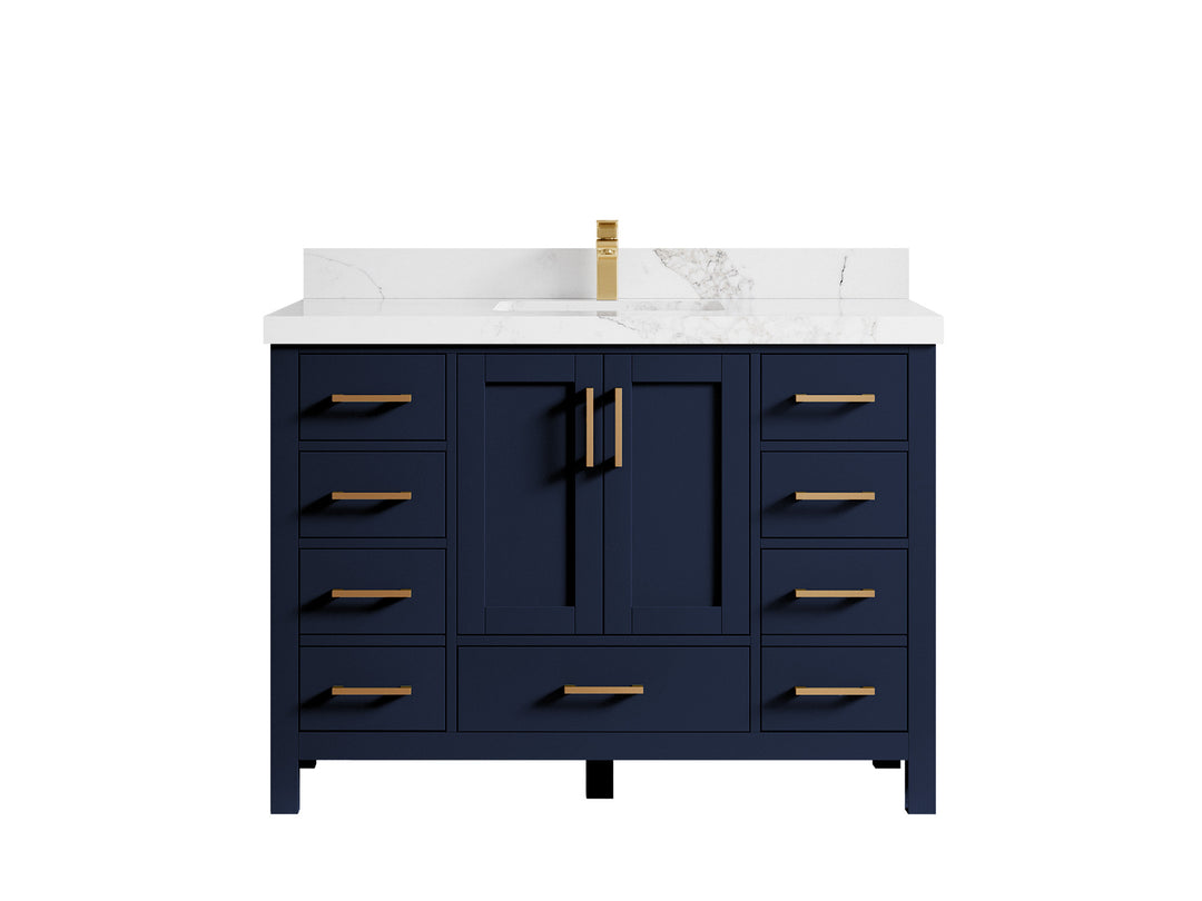 Malibu 48 in. W x 22 in. D Single Sink Bathroom Vanity