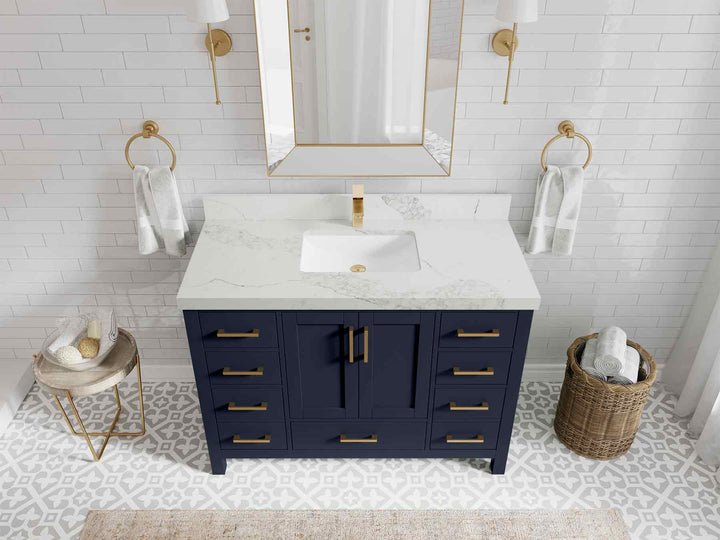 Malibu 48 in. W x 22 in. D Single Sink Bathroom Vanity - photo 18