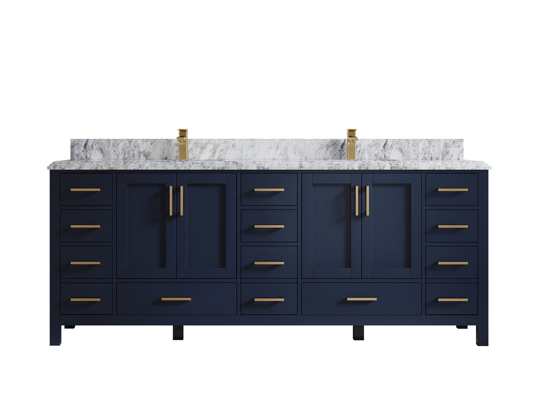 Malibu 84 in. W x 22 in. D Double Sink Bathroom Vanity