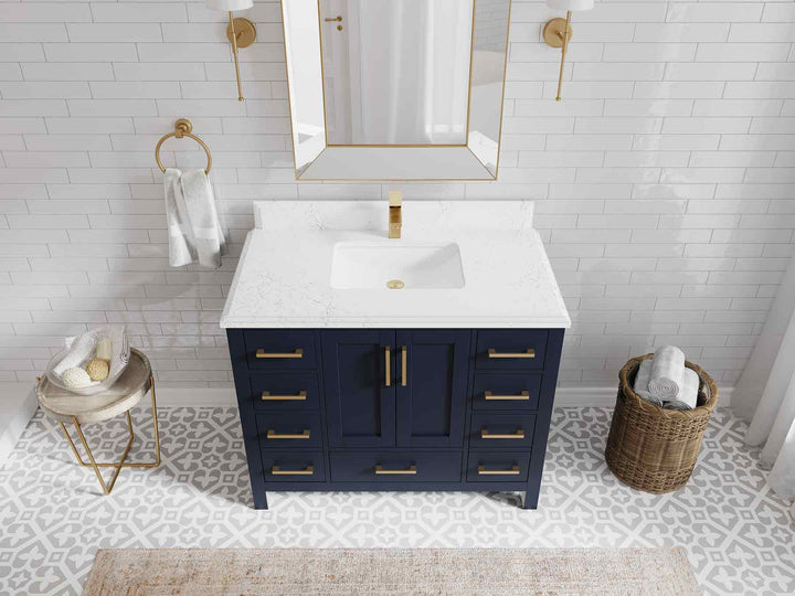 Malibu 42 in. W x 22 in. D Single Sink Bathroom Vanity - photo 26