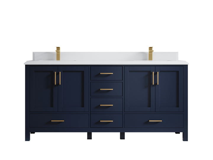 Malibu 72 in. W x 22 in. D Double Sink Bathroom Vanity - photo 29