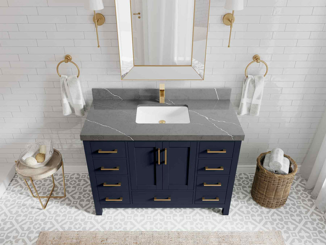 Malibu 48 in. W x 22 in. D Single Sink Bathroom Vanity