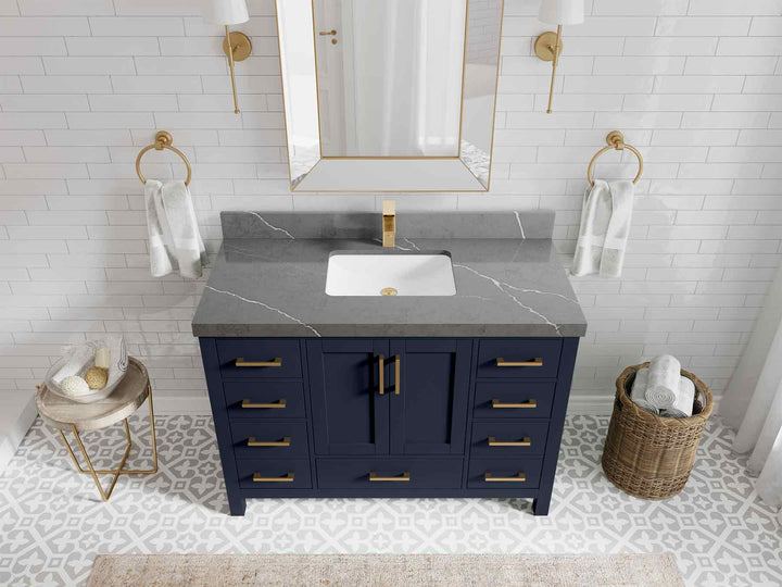 Malibu 48 in. W x 22 in. D Single Sink Bathroom Vanity - photo 34