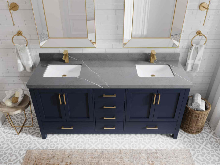 Malibu 72 in. W x 22 in. D Double Sink Bathroom Vanity - photo 34