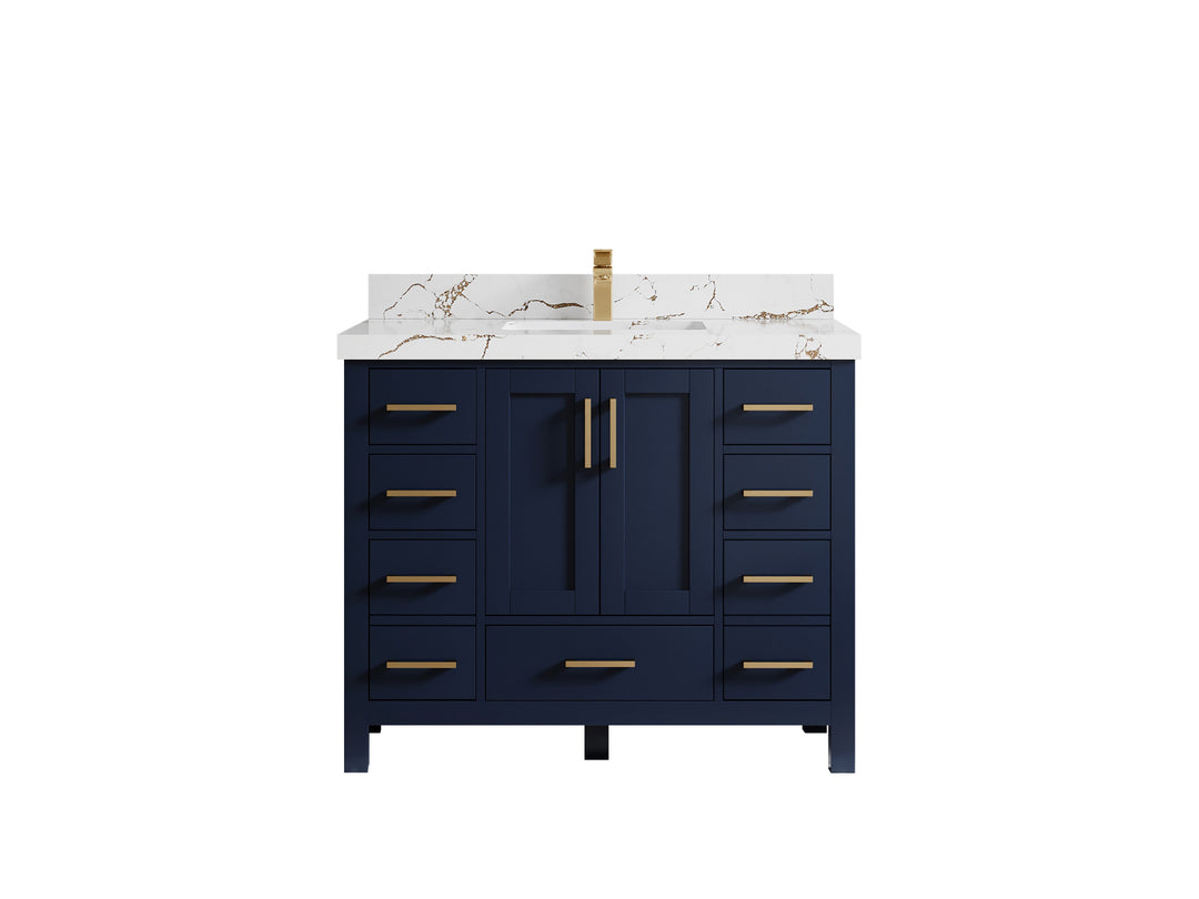 Malibu 42 in. W x 22 in. D Single Sink Bathroom Vanity