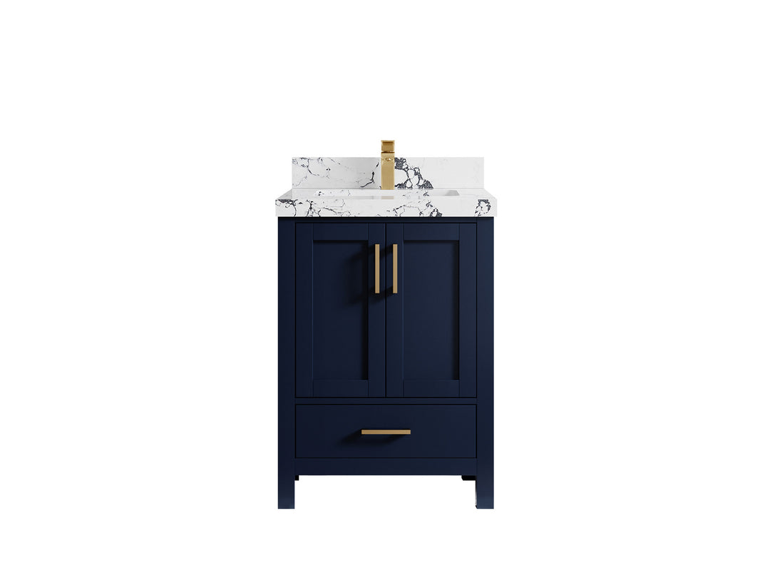 Malibu 24 in. W x 22 in. D Single Sink Bathroom Vanity
