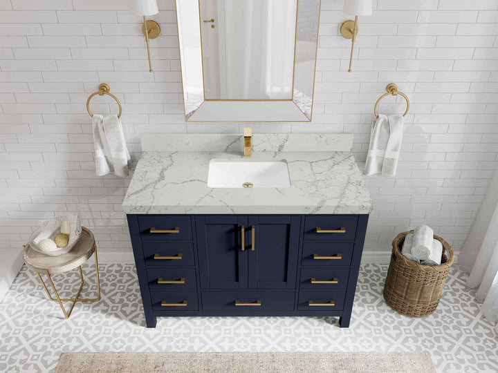 Malibu 48 in. W x 22 in. D Single Sink Bathroom Vanity - photo 42