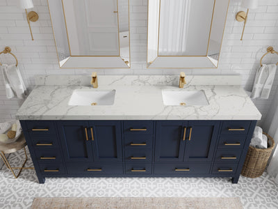 Malibu 84 in. W x 22 in. D Double Sink Bathroom Vanity